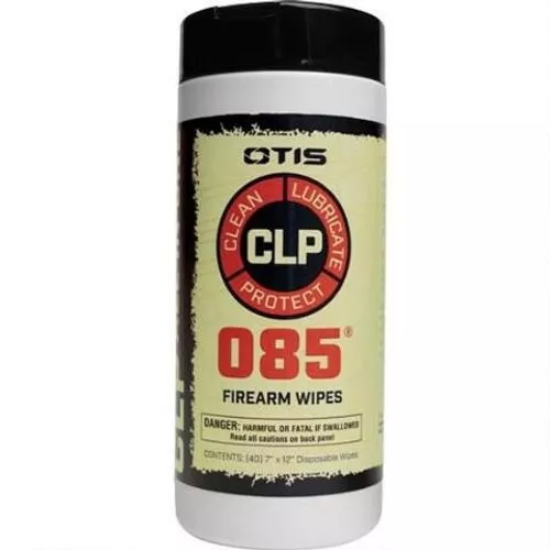 Otis IP40CO85 085 CLP Wipes Cleans Lubricants Protects 40 Wipe Canister