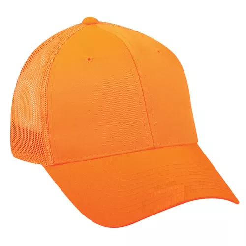 Outdoor Cap Mesh Back HatBlaze Orange