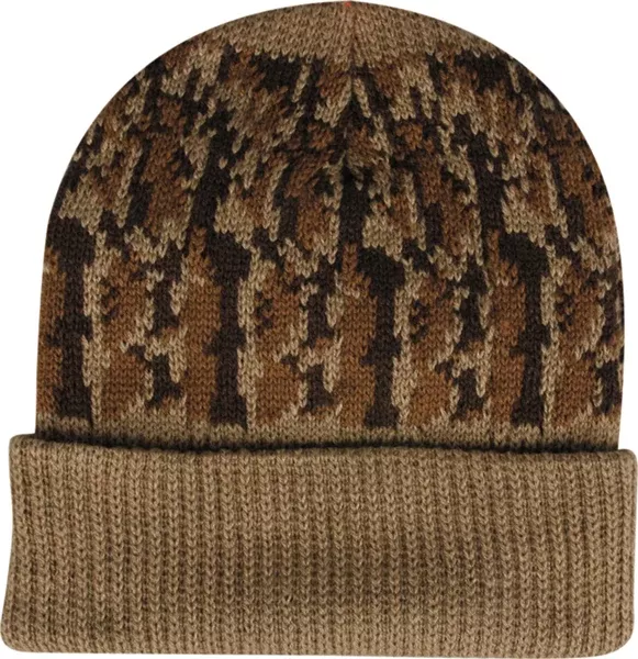 OUTDOOR CAP Reversible Camo/Blaze Toboggan Beanie – Warm Knit Hat for Hunting, KR500