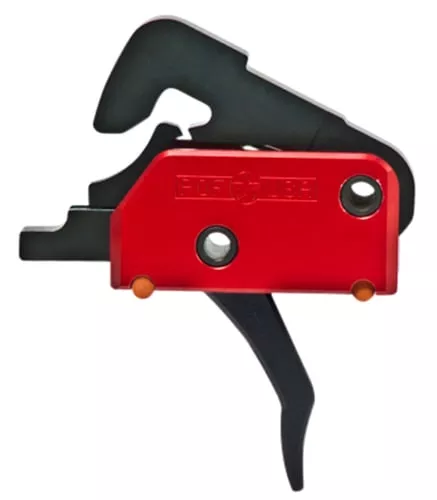 Patriot Ordnance Factory 00516 EFPTwo-Stage Straight Trigger with 4 lbs Draw Weight & Black Hardcoat Anodized Finish for AR-Platform