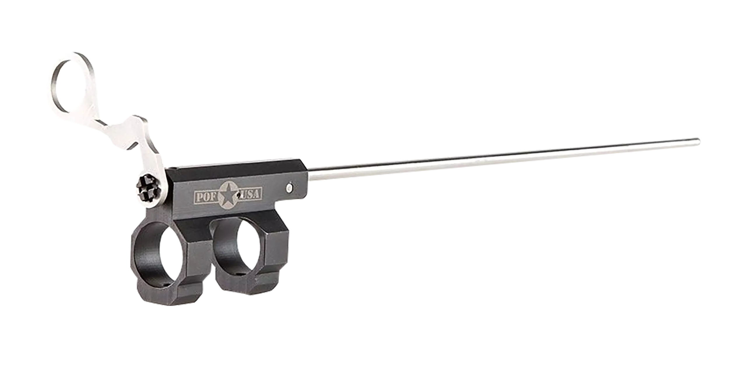 Patriot Ordnance Factory 00839 Adjustable Gas Block Dictator .750" AR Platform QPQ Nitride