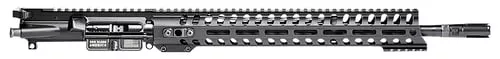 Patriot Ordnance FactoryMinuteman Complete Upper 5.56x45mm NATO 16.50" Black Nitride Barrel Aluminum Black Anodized Receiver 14.50" M-LOK Handguard Lo Pro DI Gas Block (Mid Length)