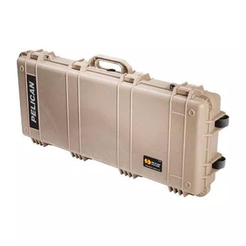 Pelican™ Branded Protector Case™ 1700 Rifle Case with Foam (Long Case, Multi-Purpose) - Desert Tan