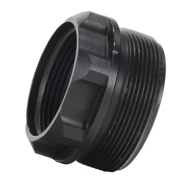 Primary Weapons Systems BDE PUB-A Suppressor Mount - Fits HUB Compatible Suppressors, Black