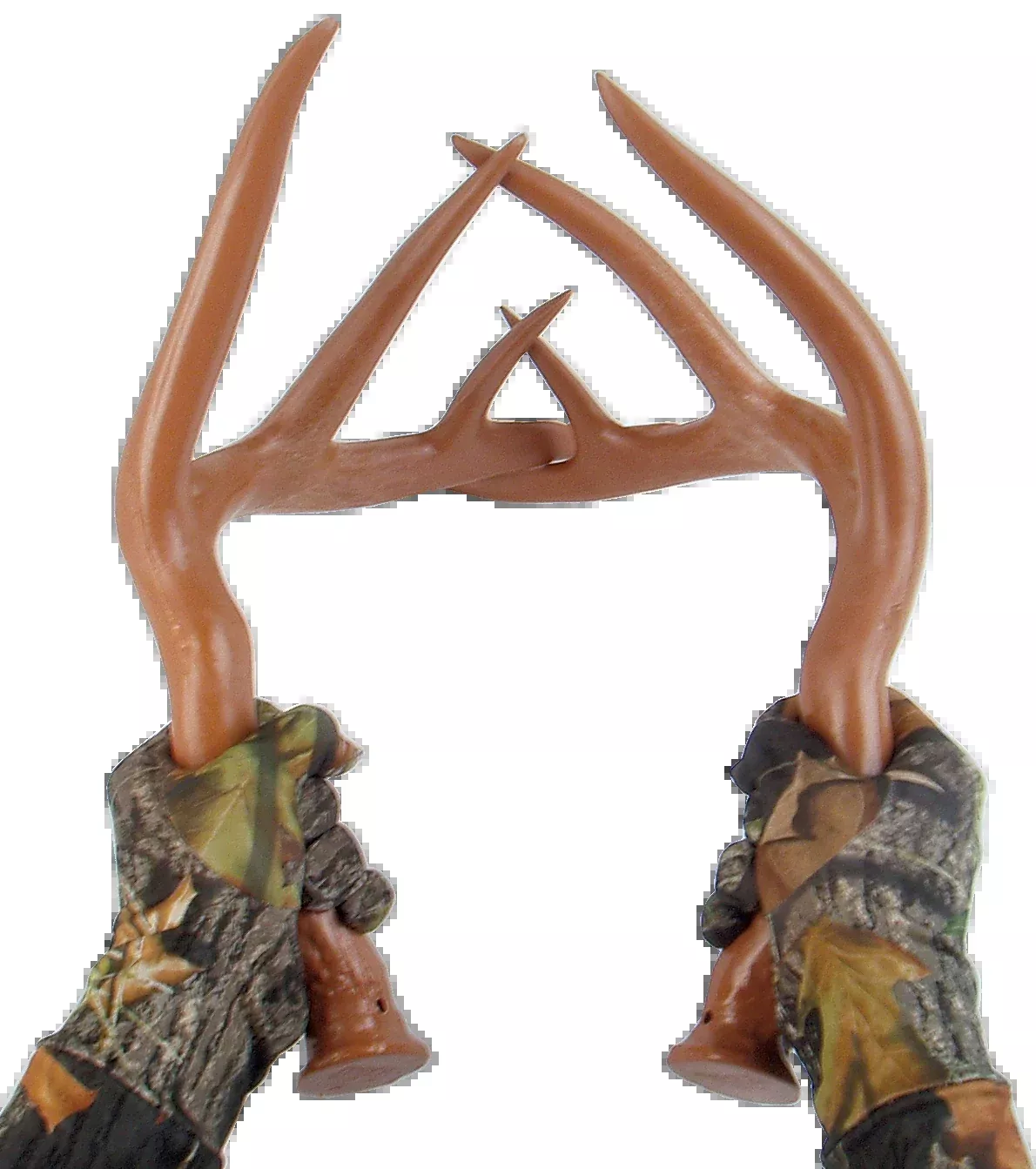 Primos Fightin' Horns Deer Rattle Call, High-Tech Polymer, 14 Contact Points, Extended Handles – 710