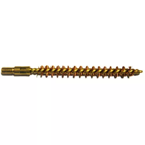 Pro-Shot Pistol Bore Brush .17 Caliber, Brass Core & Bronze Bristles, #5-40 Threads, PST17P