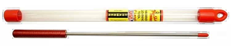 Pro-Shot Shotgun Chamber Tool, 10-Inch Non-Swivel Handle with 20 Gauge Brush, CH2