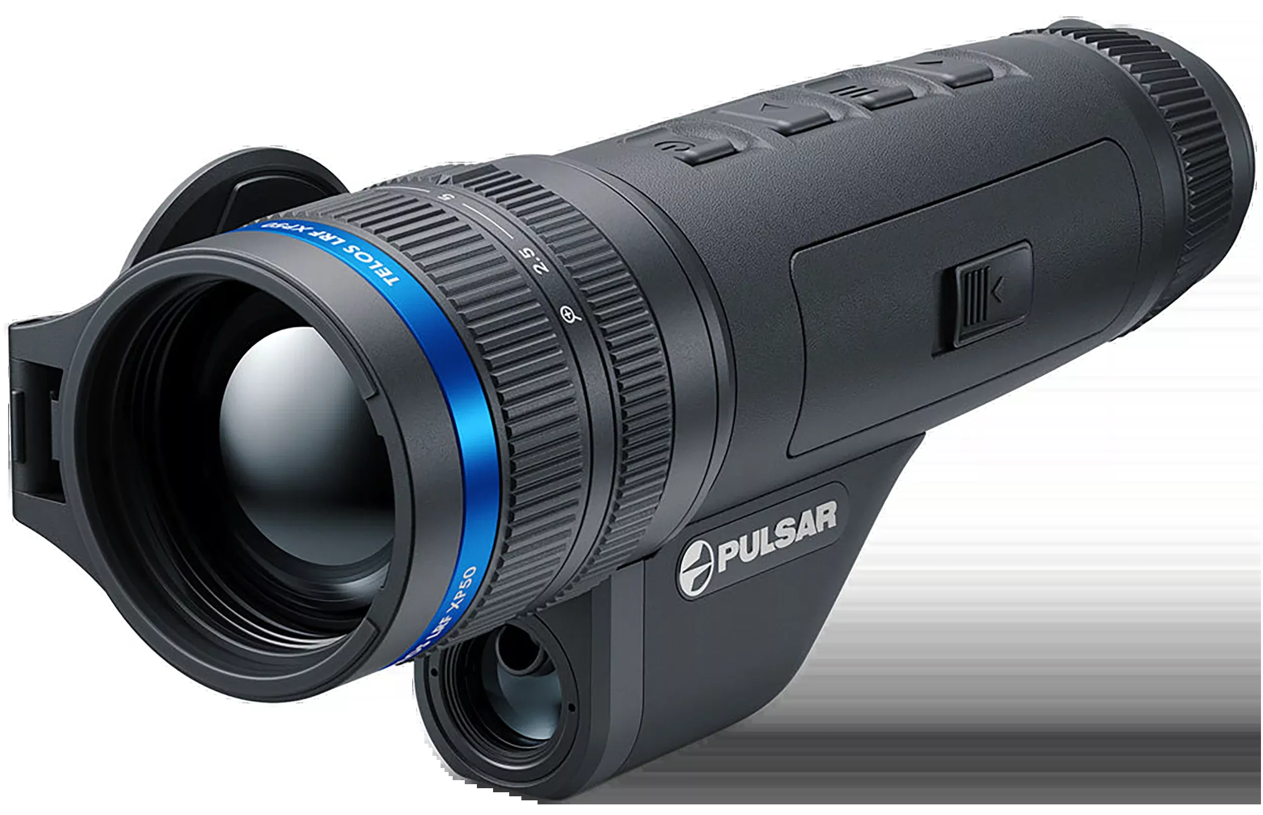 Pulsar Telos LRF XP50 Thermal Monocular, 2.5-10x50mm, <18mK Sensor, AMOLED, Laser Rangefinder 1000 yd – PL77492
