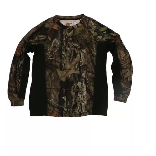 Pursuit Gear Stalker Long Sleeved Tech T-Shirt Mossy Oak Camo Pattern