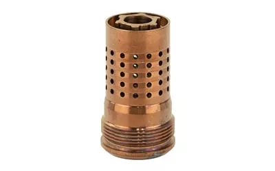 Q LLC CB5824 Cherry Bomb30 Cal (7.62mm) Copper 17-4 Stainless Steel with 5/8"-24 tpi Threads & 1.64" OAL