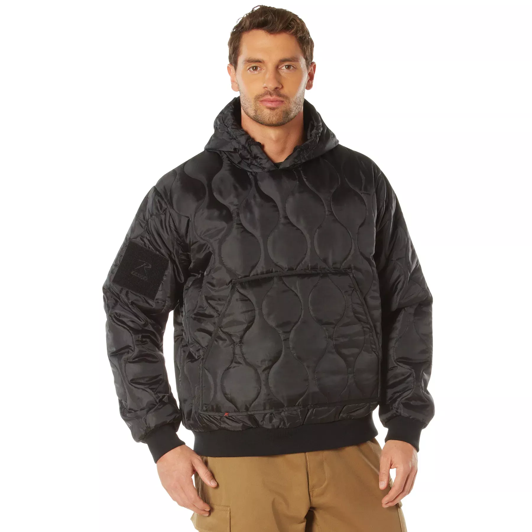 Quilted Woobie Hooded Sweatshirt