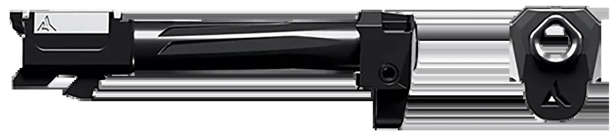 Radian Weapons Ramjet & Afterburner Glock 43 9mm Luger Stainless Steel Combo - Black
