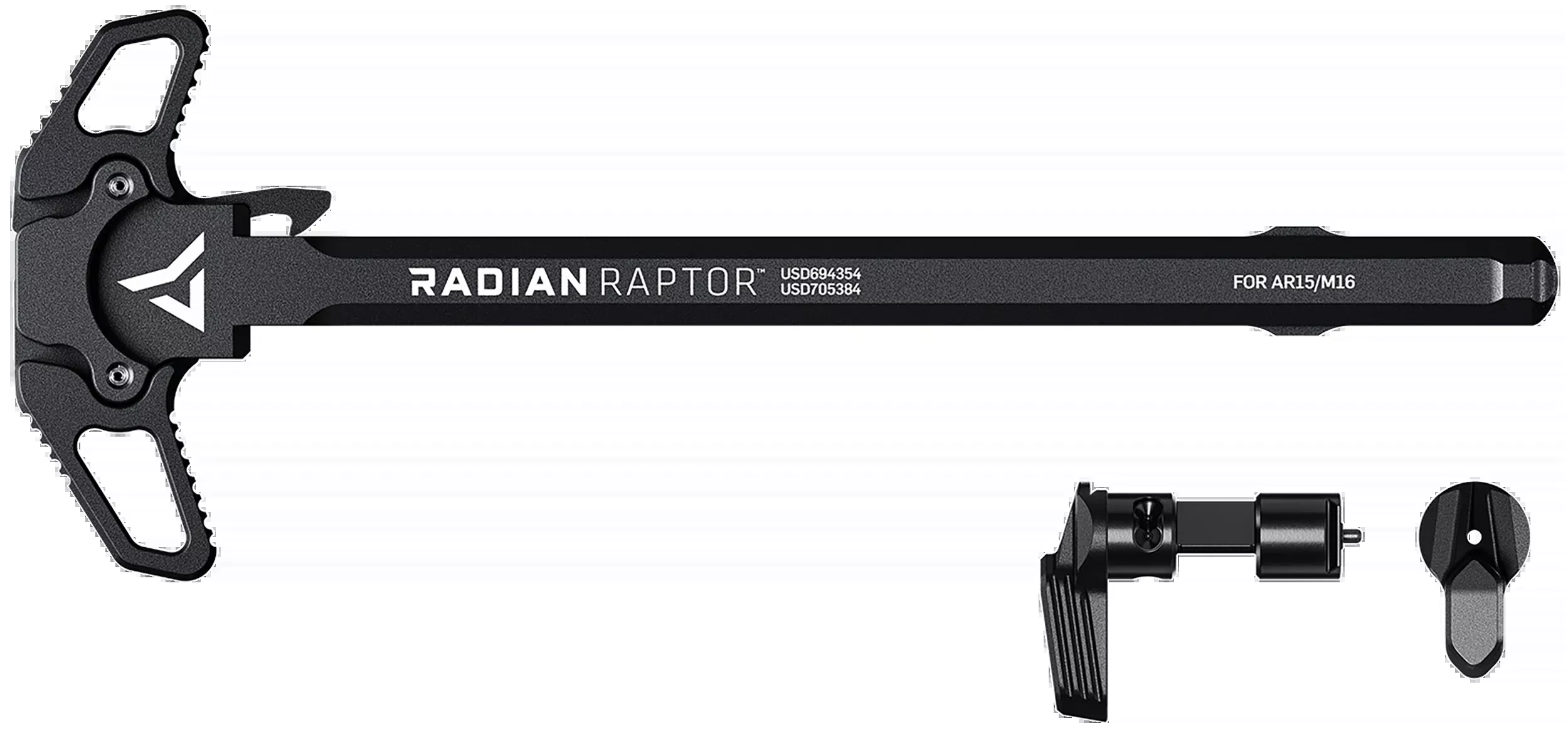 RADIAN WEAPONS Raptor Ambidextrous AR-15 Charging Handle + 45/90 Talon Safety Combo, R0275
