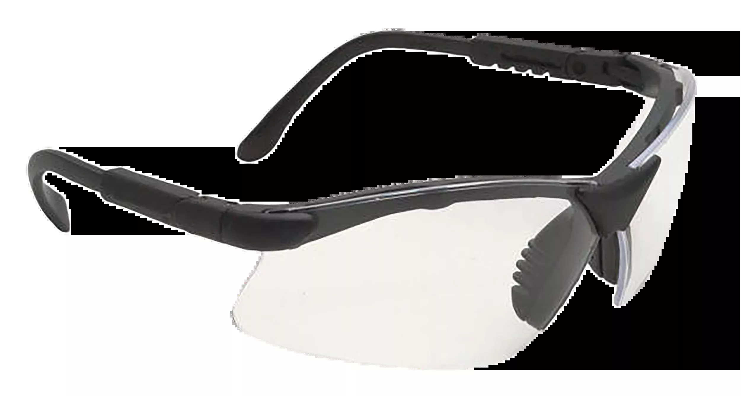 Radians Revelation Shooting Glasses, Clear Polycarbonate Lenses, Black Frame, Anti-Fog – RV0110CS