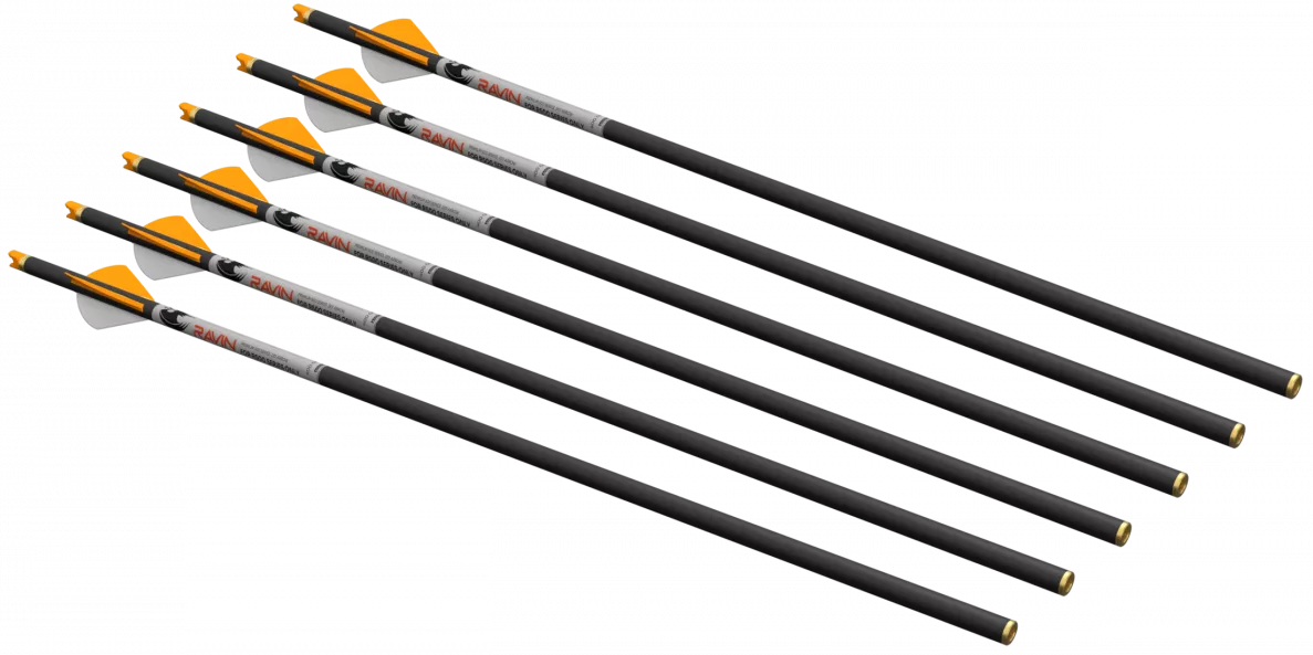 Ravin Crossbows R121 R500/50X Series Arrows .001" 6 Pack