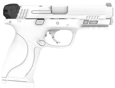 Recover Tactical MCH01 Upper Charging Handle Compatible w/S&W M&P, Black Polymer, Ambidextrous