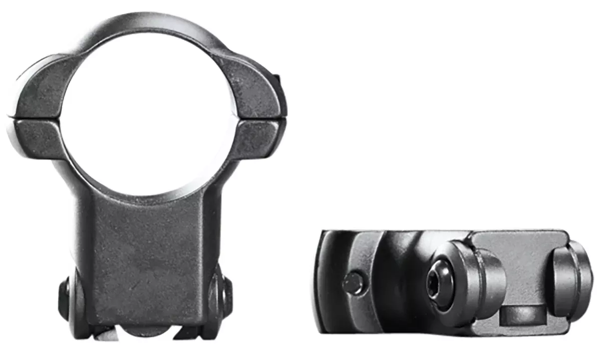 Redfield Mounts 47236 Ruger Rifle Steel RingsMatte Black 1" High