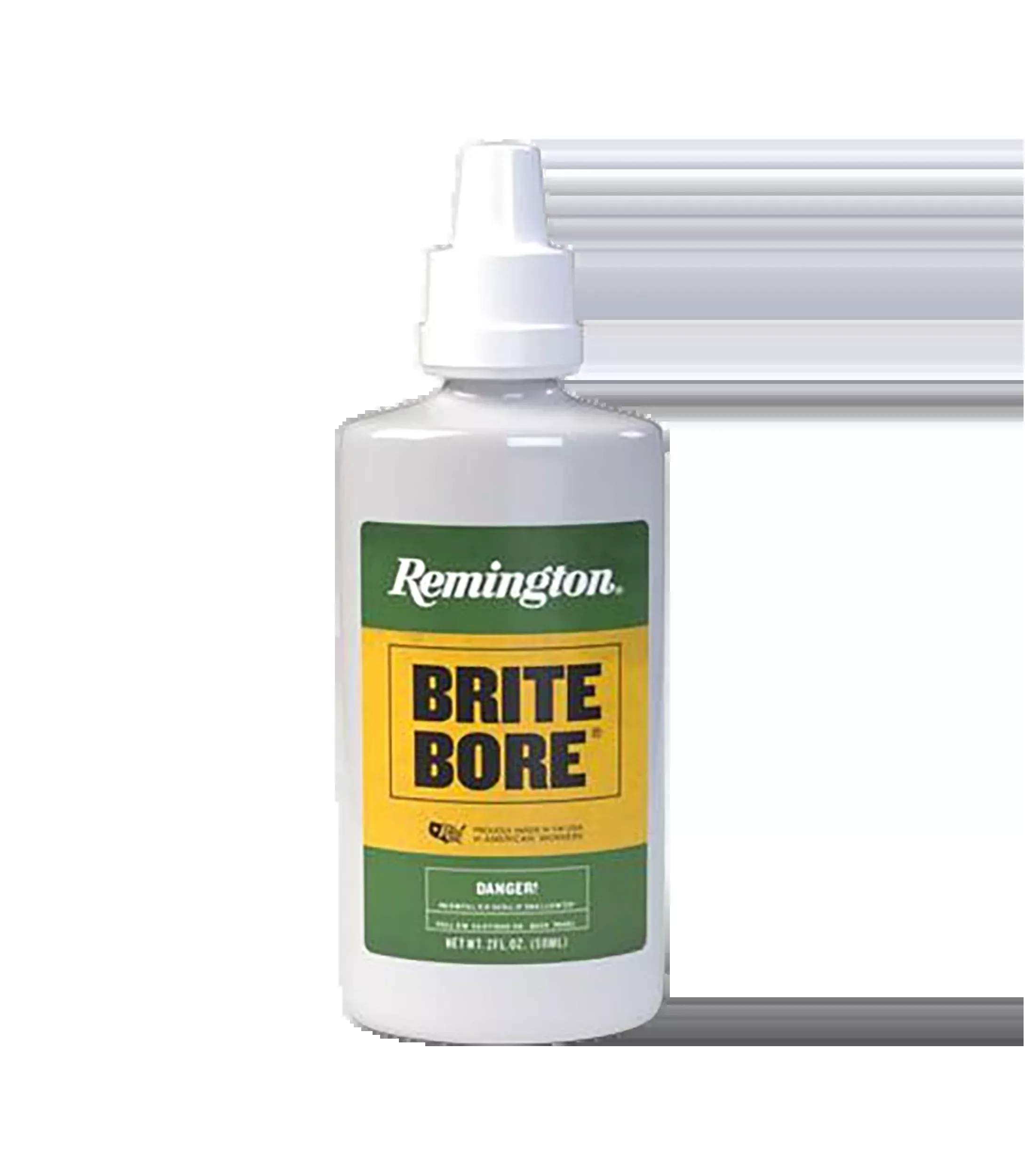 Remington Accessories Brite Bore Gun Barrel Solvent, Low Odor 2 oz Squeeze Bottle – 18367