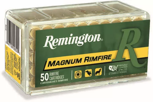 Remington Ammunition 20025 Magnum 17 HMR Gr Pointed Soft (PSP) 50 Bx/40 Cs