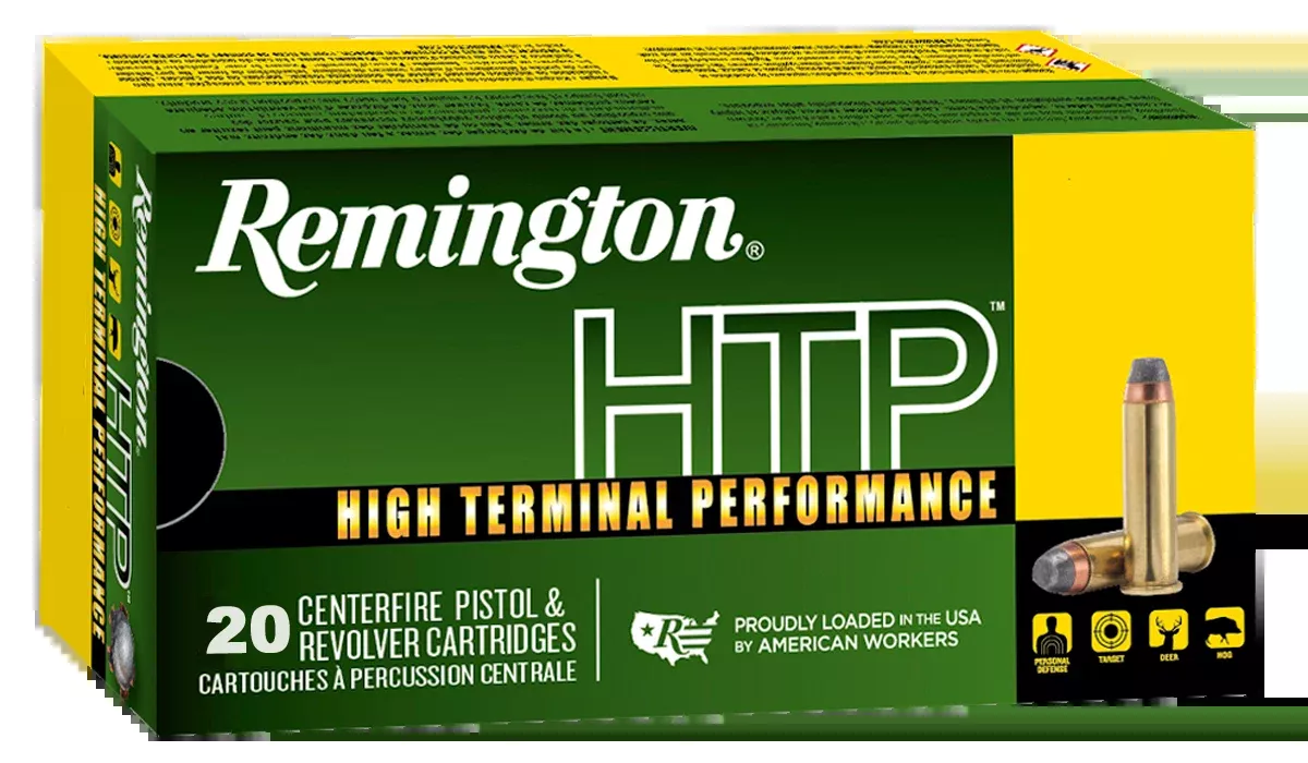 Remington Ammunition High Terminal Performance HTP .357 Magnum 110gr SJHP Handgun Ammo 22237