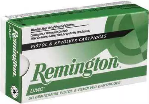 Remington UMC 9mm Luger 147 gr Full Metal Jacket (FMJ) Ammo 50 Round Box