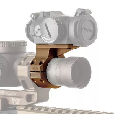 Reptilia ROF-SAR Mount For Aimpoint Micro Footprint - Fits 30MM Scope Tubes, Anodized, Flat Dark Earth