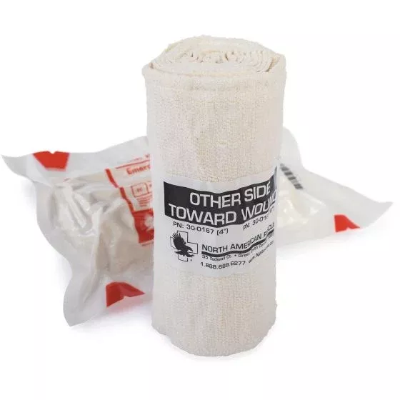 Responder Emergency Trauma Dressing - 6 Rolled