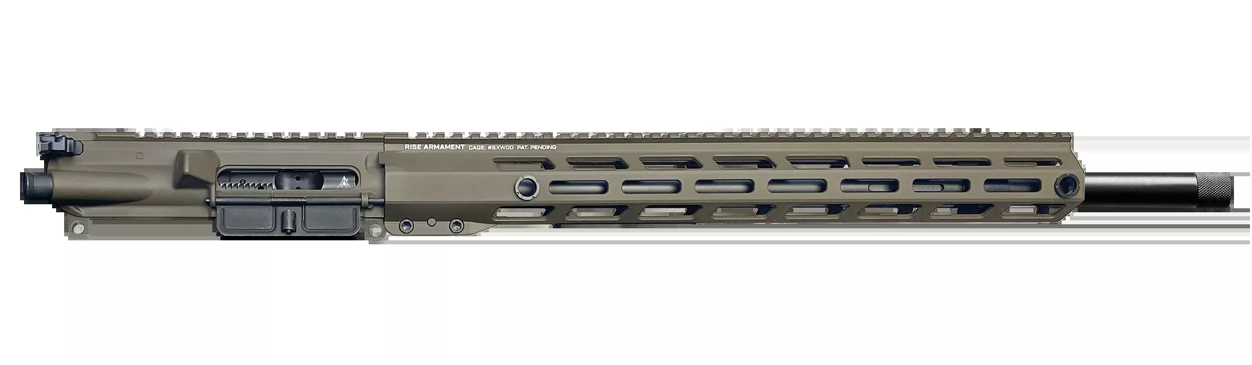 Rise Armament RA-22ARC-CU-BRN-18 AR-15 22 ARC 18" Upper Receiver - Brown Cerakote