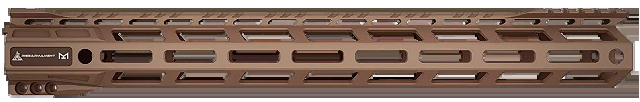 Rise Armament RA-905 13.5in Free-Float M-LOK Handguard w/ Picatinny Rail, RA905135FDE