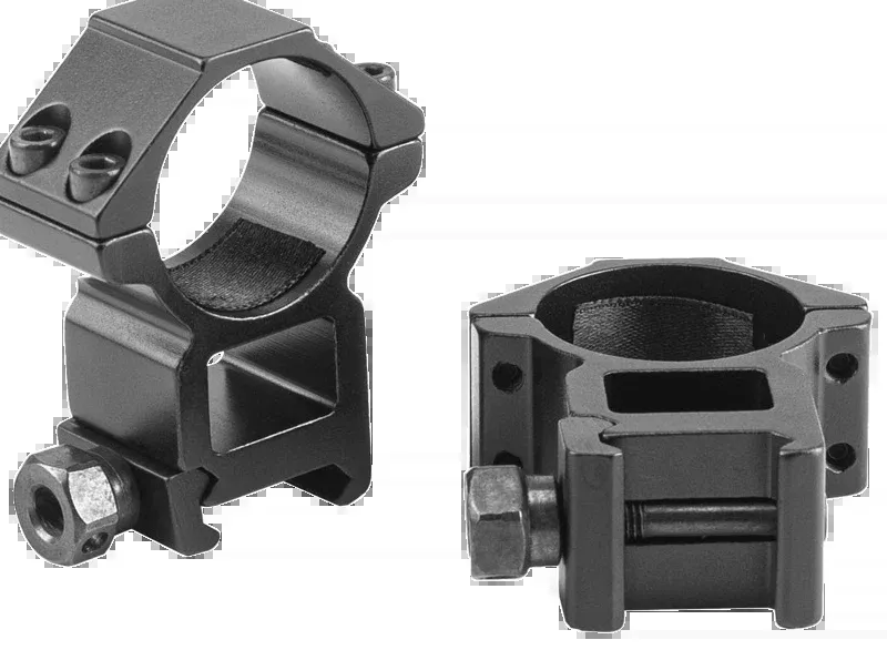 Riton Optics 1-Inch High Scope Rings, 6061-T6 Aluminum, Picatinny/Weaver Mount — X1H
