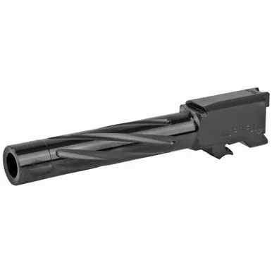 Rival Arms V1 Barrel for S&W M&P 9MM Models (Except for M2.0) - Fluted 416R Stainless Steel, Black PVD Finish