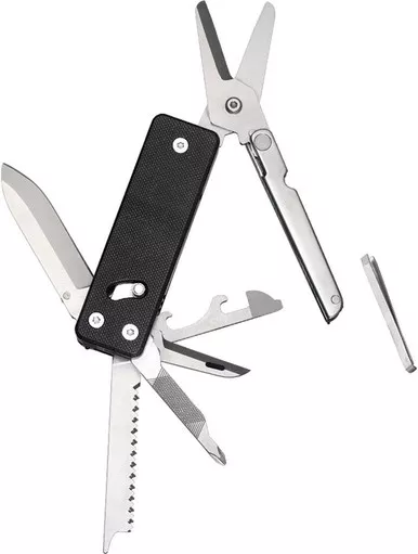 ROXON KS2 Elite Multi Tool - D2 Blade, 13 in 1 Mini Multi Tool