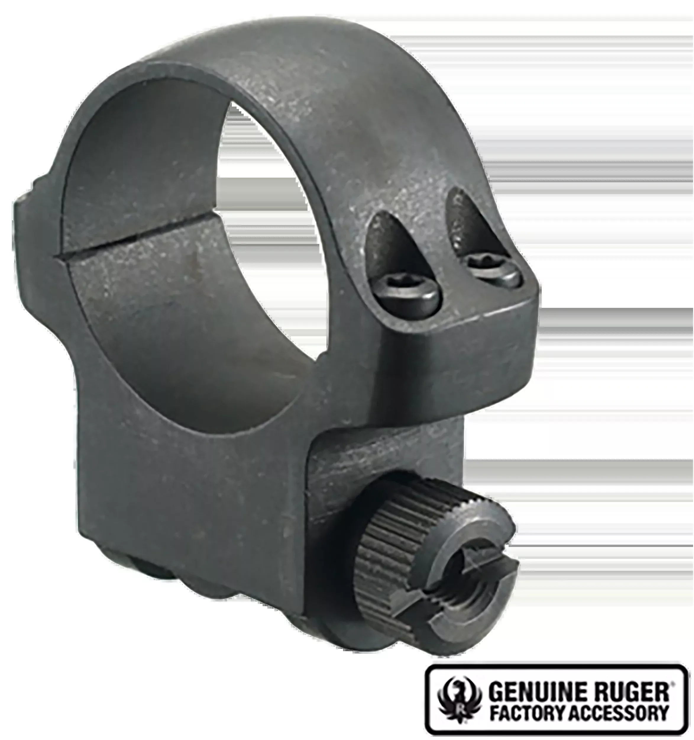 Ruger 90278 4BHM Scope RingMatte Black 1" Medium