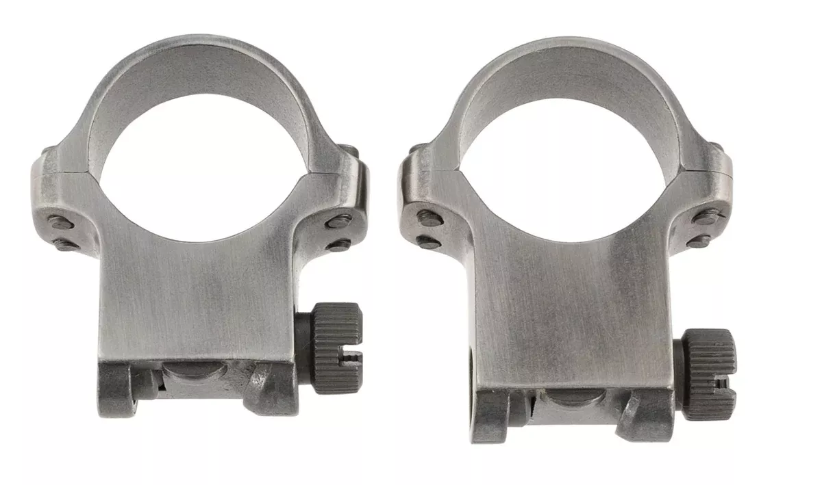 Ruger 90408 5K/6K Scope Ring SetSilver 1" High