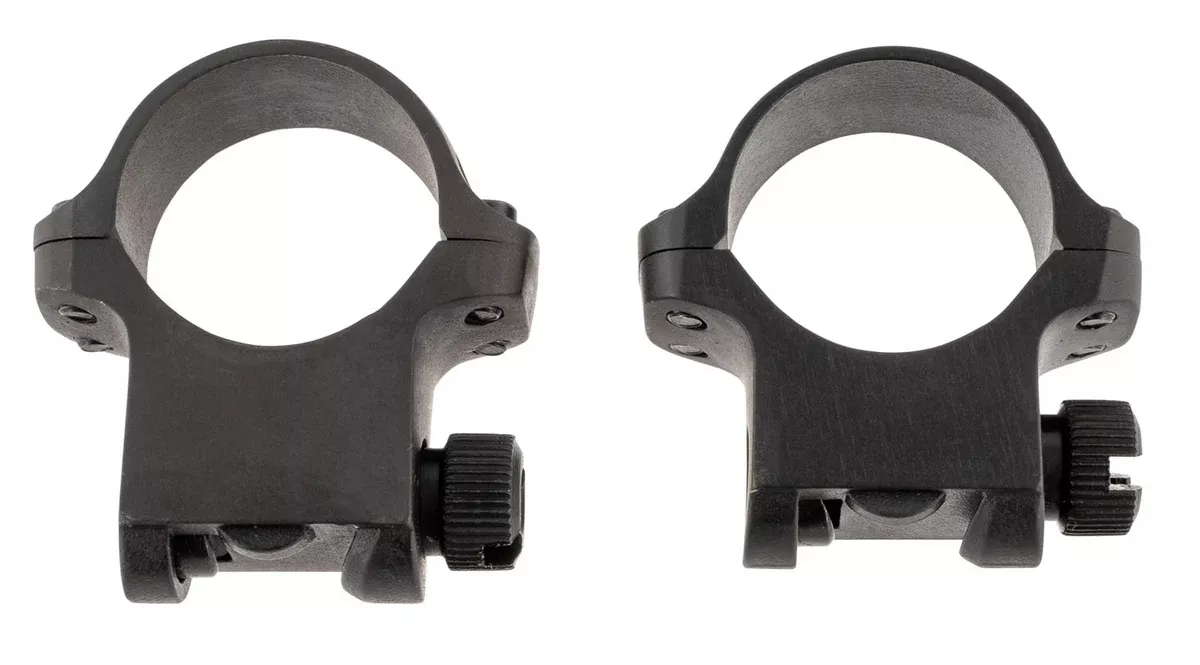 Ruger 90411 4BHM/5BHM Scope Ring SetMatte Black 1" Medium