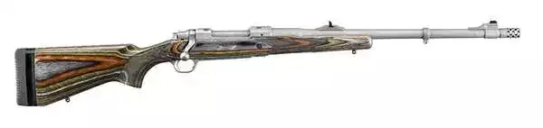 RUGER HAWKEYE GUIDE GUN 416 RUGER 20″ MT STS THRDED, GRN MTN LAM STOCK, 3RD