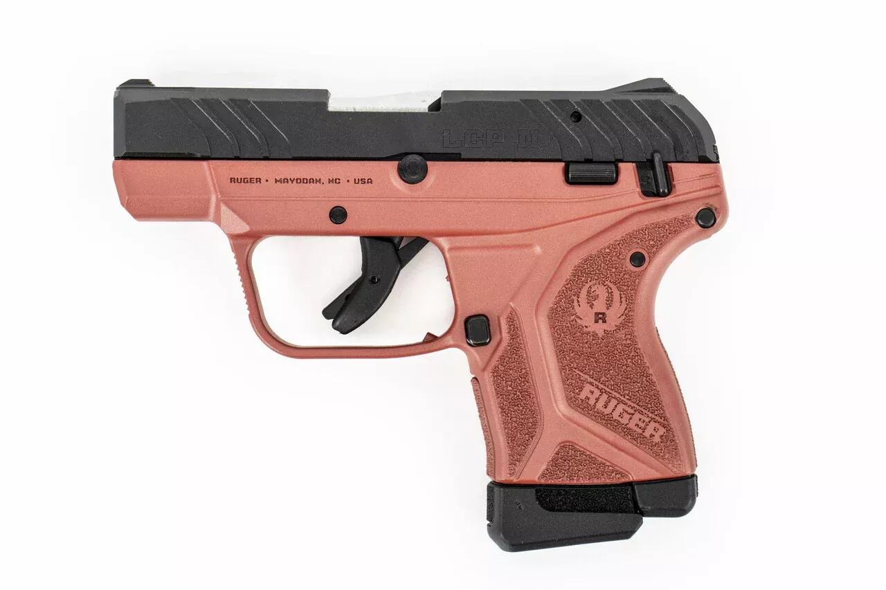Ruger LCP II Lite Rack 22LR Semi-Auto Pistol- Red