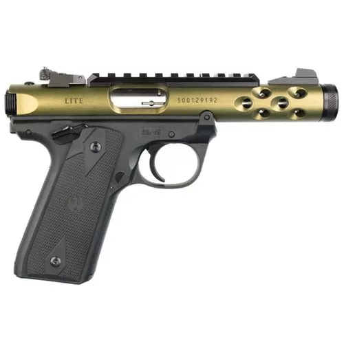 RUGER MARK IV LITE 2245 22LR 4.4" GREEN