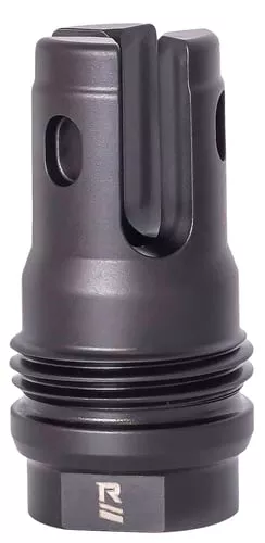 Rugged Suppressor FH015 R3 Flash Mitigation System Black with 3/4"-24 tpi Threads & 2.13" OAL for 7.62mm SR25
