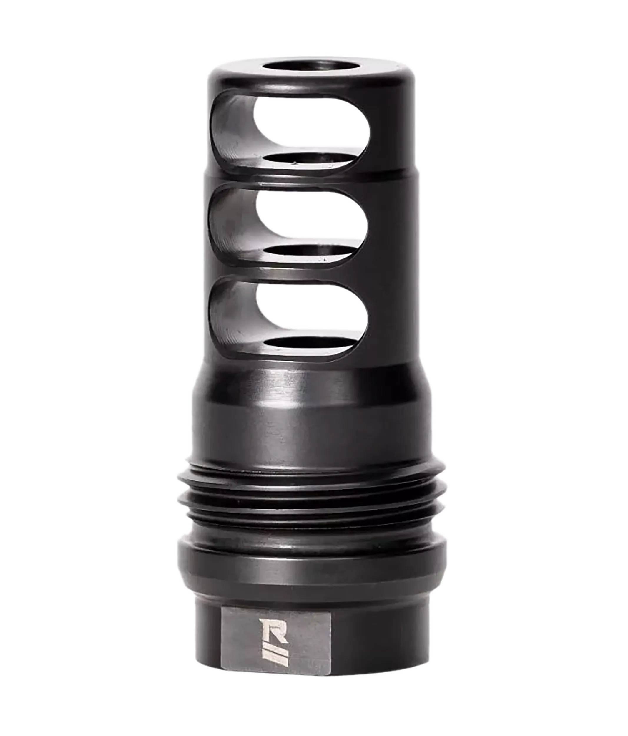 Rugged Suppressor MB001 3 Port BrakeBlack with 5/8"-24 tpi Threads & 2.16" OAL for Radiant762, Surge762, Razor762 & Micro30 Suppressors