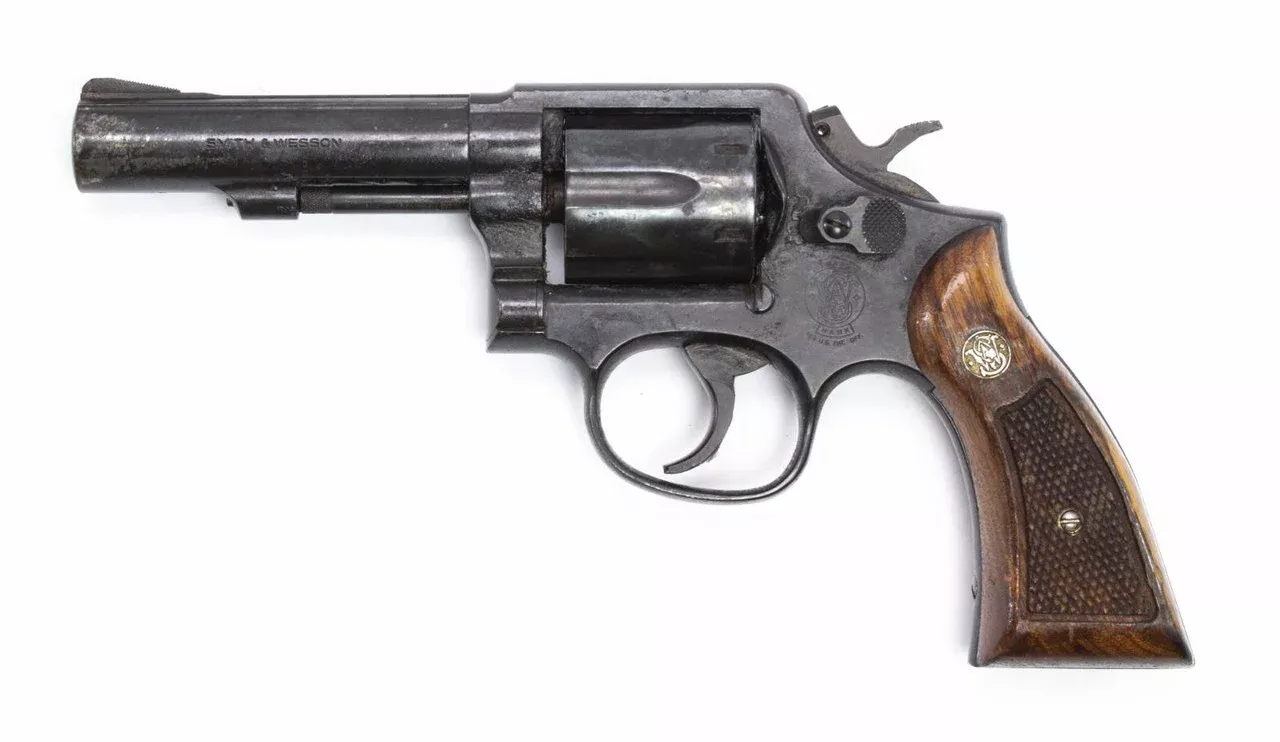 S&W 10-8 Revolver, .38 Special, 4 Heavy Barrel, Blue7549