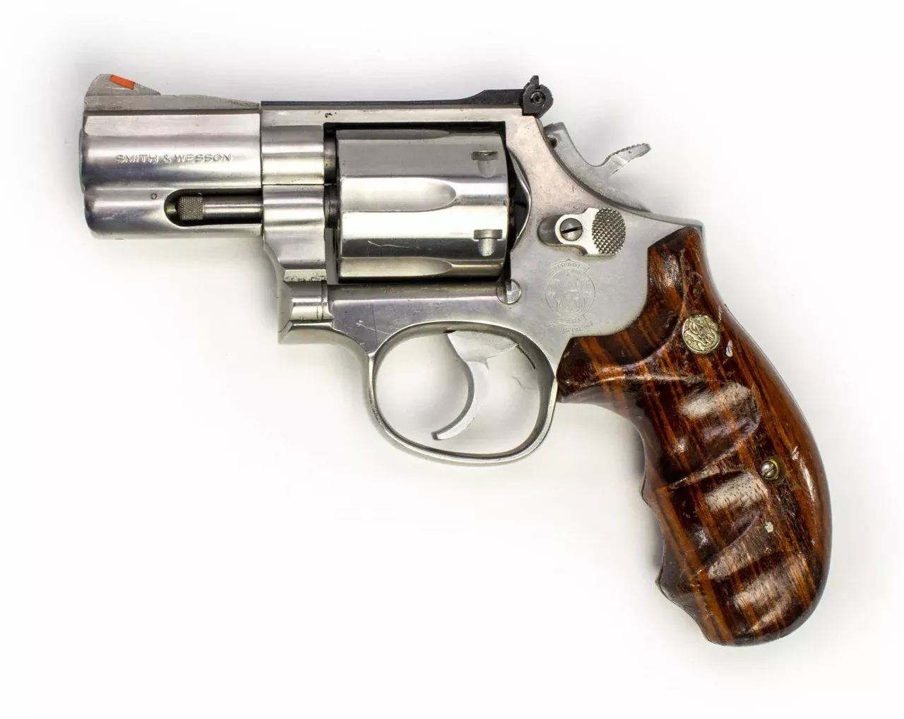 S&W 686-1 357 MAG 2.5 BARREL STAINLESS STEEL REVOLVER-USED