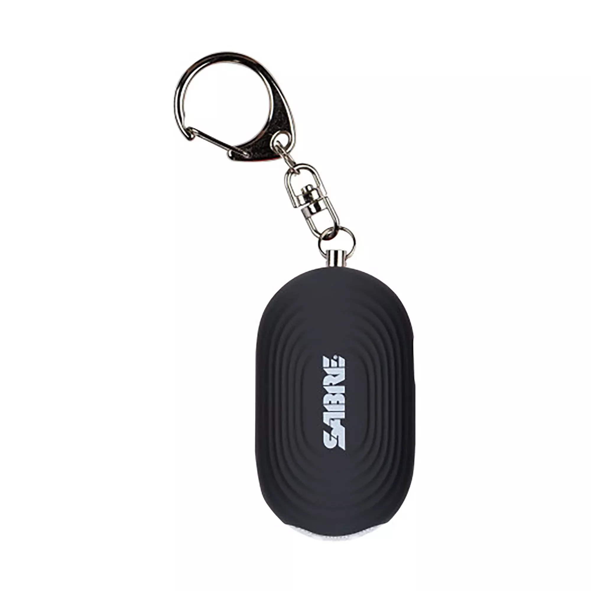 Sabre 2-in-1 Personal Alarm with LED Light, 130 dB Siren, Snap Hook Keychain PA-LEDBK-02
