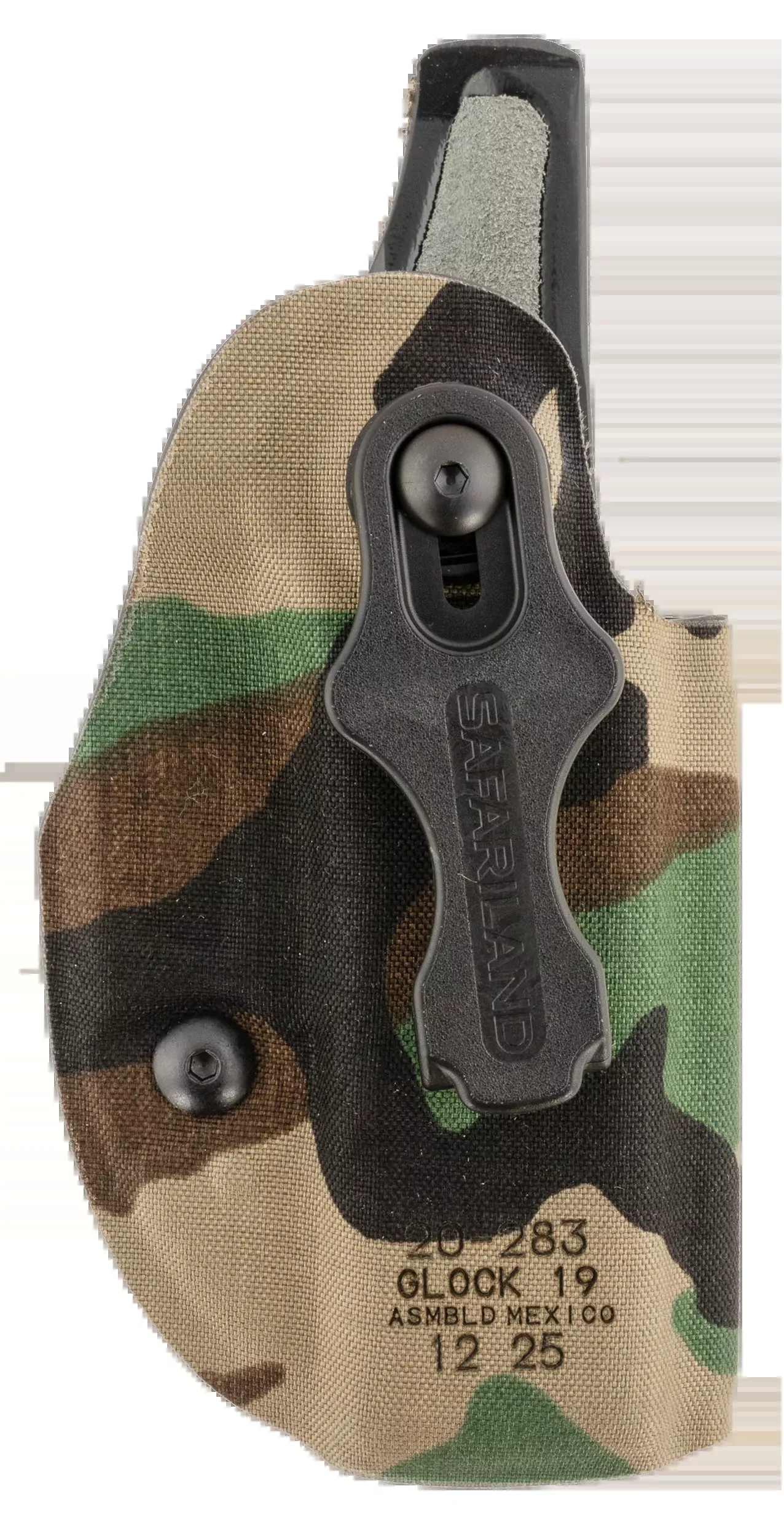 Safariland Species Inside-the-Waistband Holster, Woodland Camo, Glock 19, Right-Hand, Belt Clip 20283C991