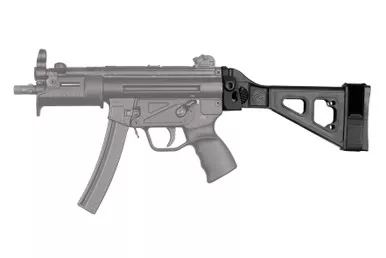 SB Tactical SBT5K Pistol Brace for the HK MP5K - Black