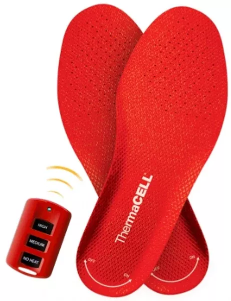 Schawbel Technologies Rechargeable Heated Insoles, Small 3.5–5 with Remote Control, THS01-S