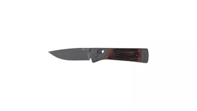 Schrade 132OTF Old Timer Frontier Series Pivot Lock Knife - 3.1" 7Cr Gray Drop Point Blade, Luxewood Compostie Handles with Steel Bolsters - 1203146