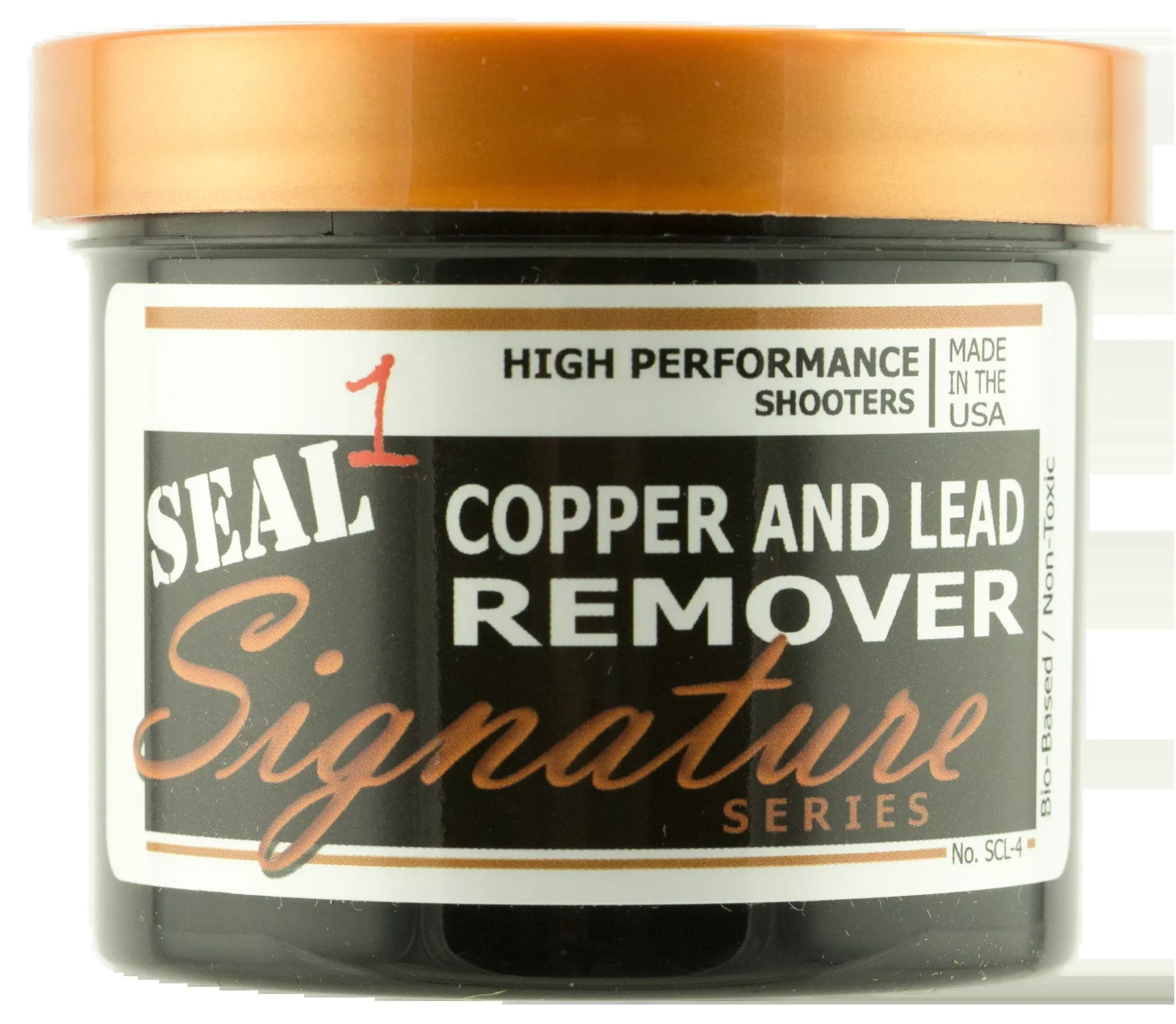 Seal 1 Signature Copper and Lead Remover Paste, 4 oz Jar for Firearms – SCL4, Made in USA