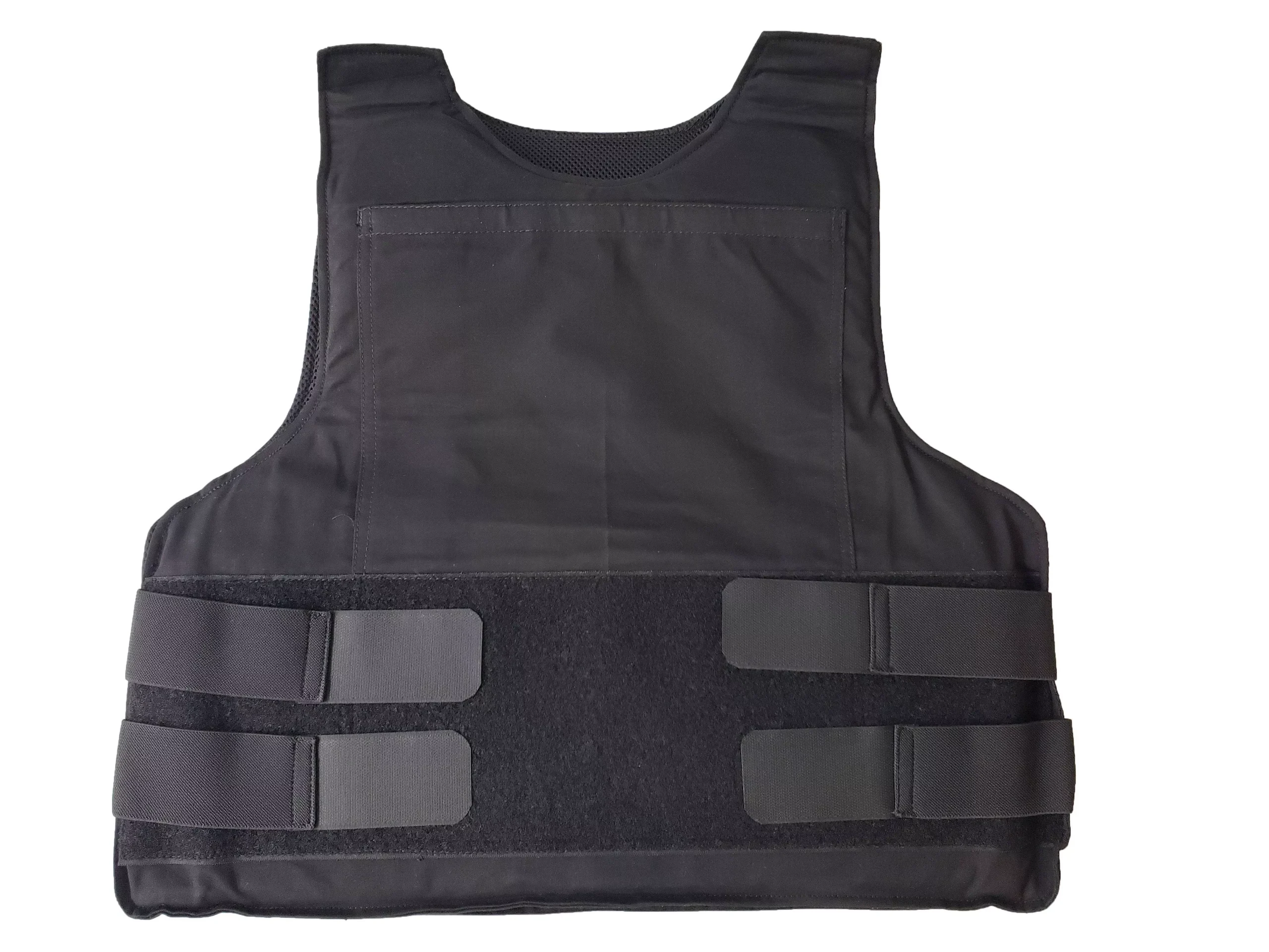 SecPro Personal Concealable Vest NIJ Level II soft armor- Large (Black, 2014)