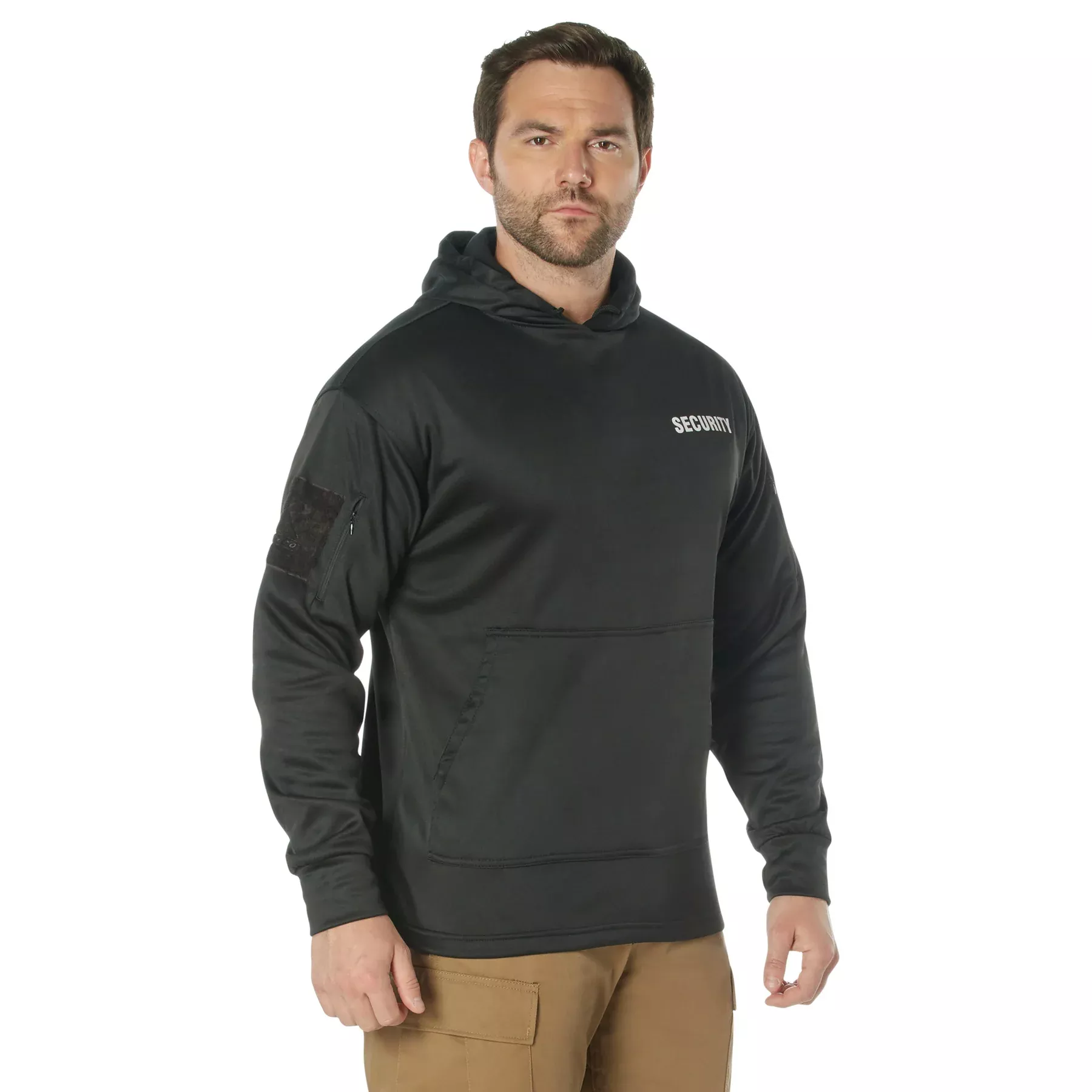 Security Concealed Carry Hoodie - Black